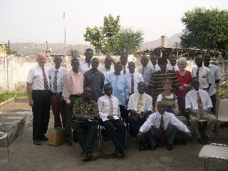 With Freetown PA Trainees